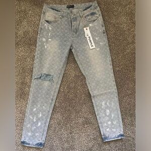 Purple jeans size 34